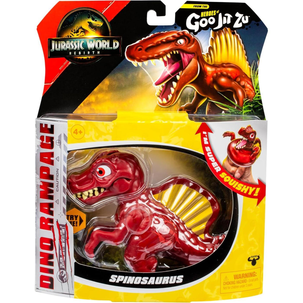 Heroes of Goo Jit Zu Jurassic World Rebirth Hero Pack